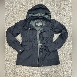 Women’s Eddie Bauer Black Hooded Jacket XS